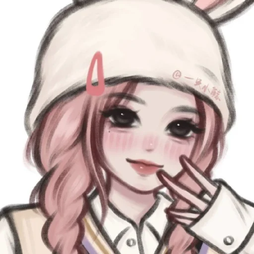 ✨ Стикер «Cute Girls 2» для Telegram