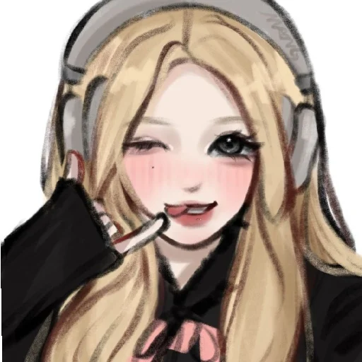 😜 Стикер «Cute Girls 2» для Telegram