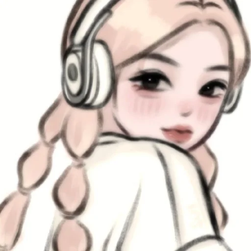 🎧 Стикер «Cute Girls 2» для Telegram