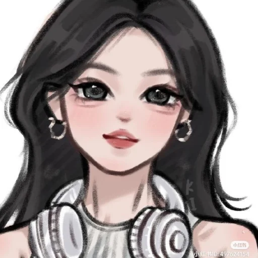 🎧 Стикер «Cute Girls» для Telegram