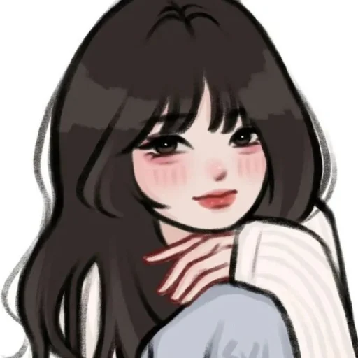 🌟 Стикер «Cute Girls» для Telegram