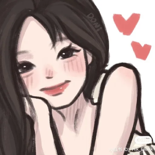 🥰 Стикер «Cute Girls» для Telegram
