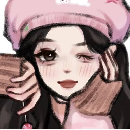 😉 Стикер «Cute Girls» для Telegram