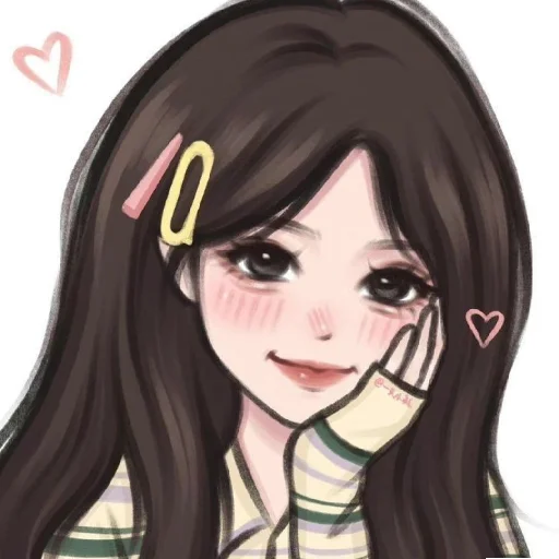 🥰 Стикер «Cute Girls» для Telegram