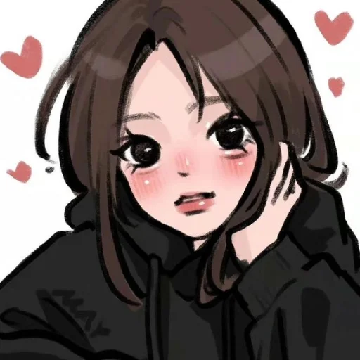 🥰 Стикер «Cute Girls» для Telegram