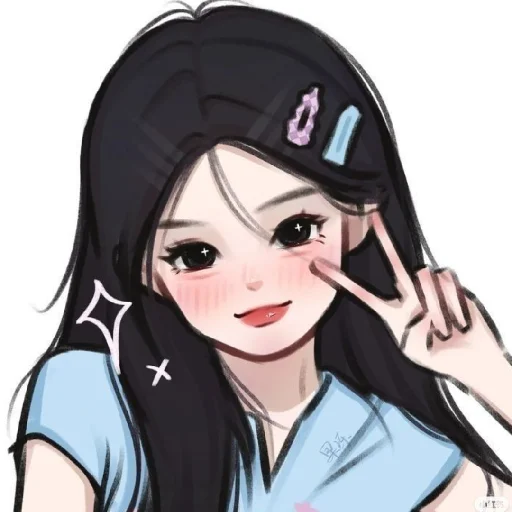 ✨ Стикер «Cute Girls» для Telegram