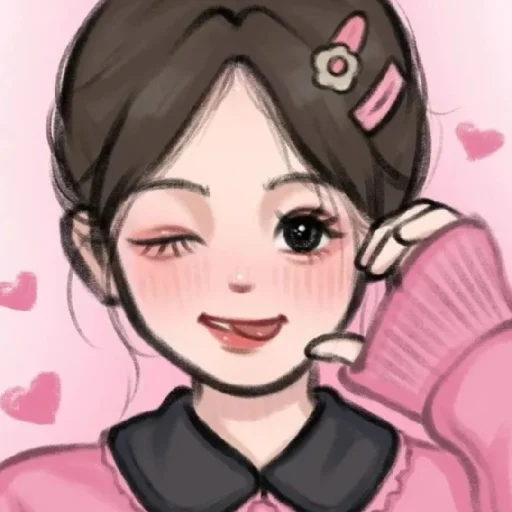 💔 Стикер «Cute Girls» для Telegram