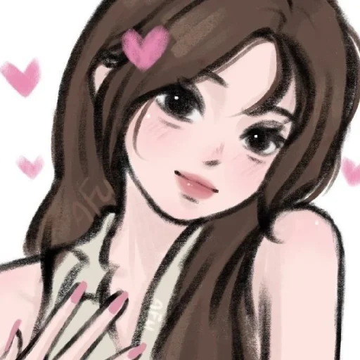 🥰 Стикер «Cute Girls» для Telegram
