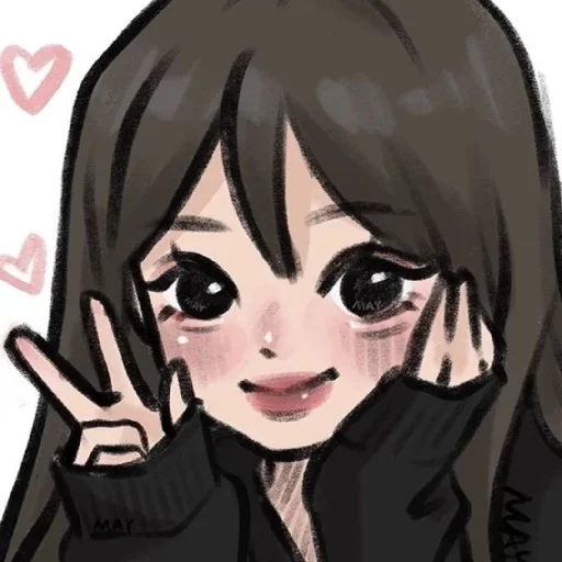 🥰 Стикер «Cute Girls» для Telegram
