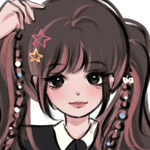 🌟 Стикер «Cute Girls» для Telegram