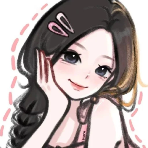 🌟 Стикер «Cute Girls» для Telegram