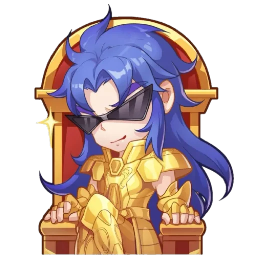 😎 Стикер «Saint Seiya» для Telegram