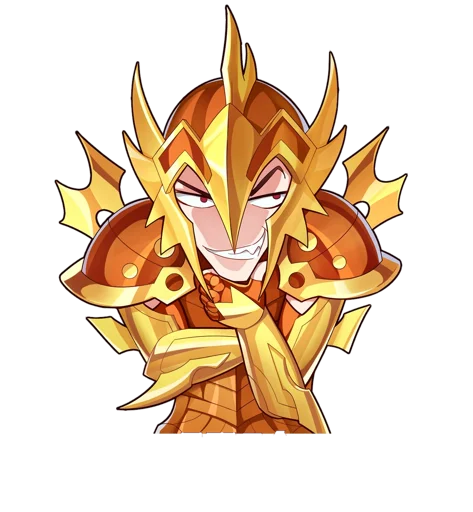 😈 Стикер «Saint Seiya» для Telegram