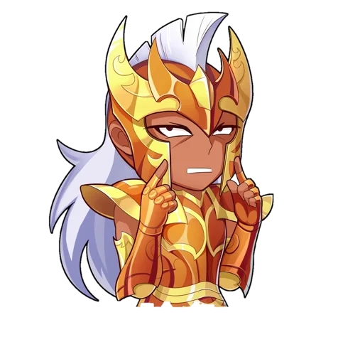 😬 Стикер «Saint Seiya» для Telegram
