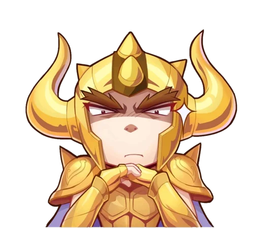 🧐 Стикер «Saint Seiya» для Telegram