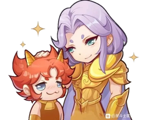 🐶 Стикер «Saint Seiya» для Telegram
