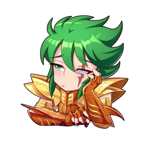 🥱 Стикер «Saint Seiya» для Telegram