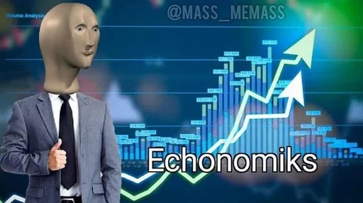 💵 Стикер «Stonks?» для Telegram