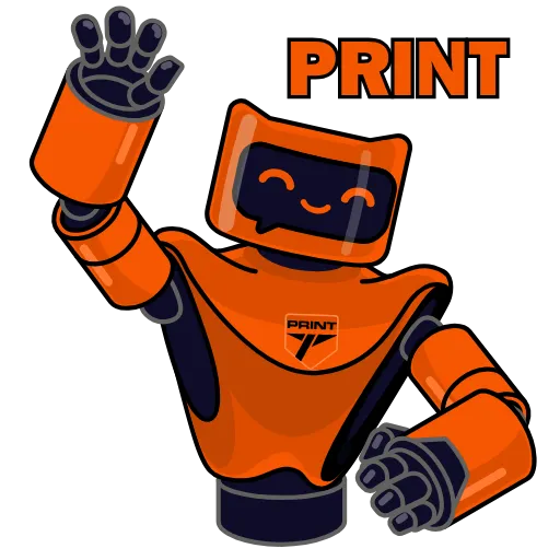 👋 Стикер «PRINT» для Telegram