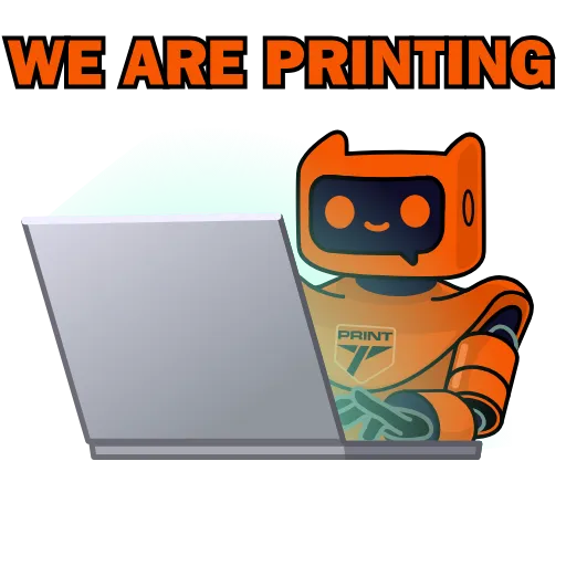 🧑‍💻 Стикер «PRINT» для Telegram