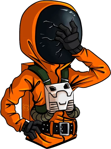 🤦‍♂ Стикер «s.t.a.l.k.e.r» для Telegram