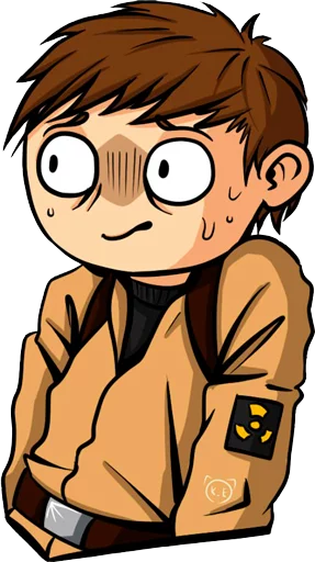 😰 Стикер «s.t.a.l.k.e.r» для Telegram