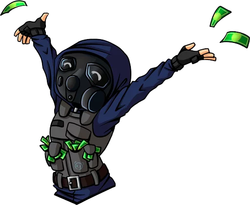 🤑 Стикер «s.t.a.l.k.e.r» для Telegram