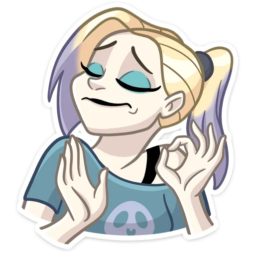 👌 Стикер «Стейси» для Telegram
