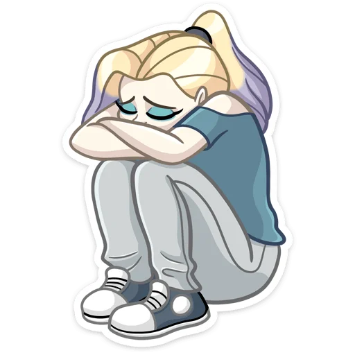 😖 Стикер «Стейси» для Telegram