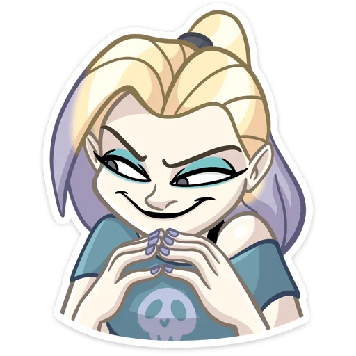 😈 Стикер «Стейси» для Telegram