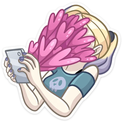 💞 Стикер «Стейси» для Telegram