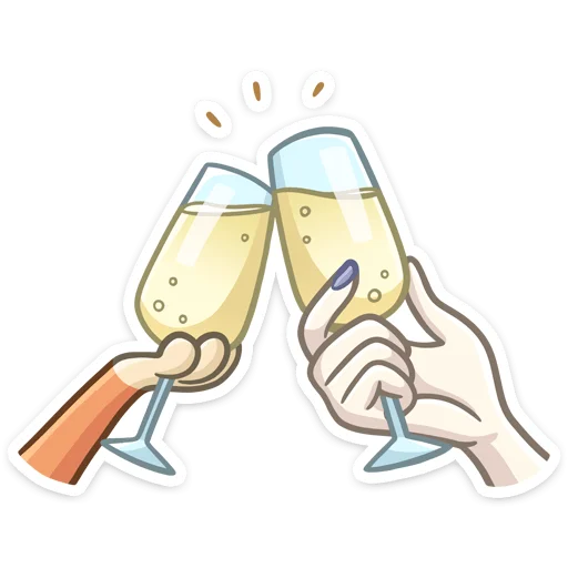 🥂 Стикер «Стейси» для Telegram