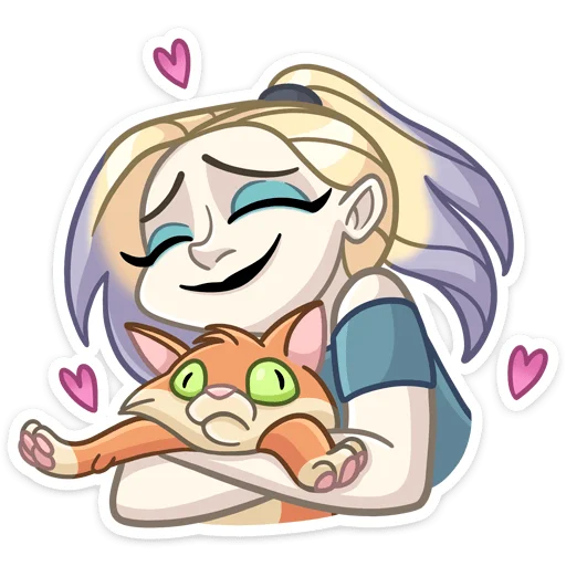 ☺️ Стикер «Стейси» для Telegram