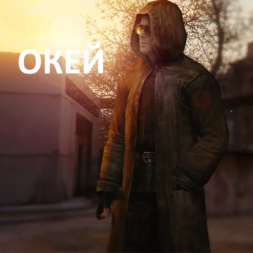 👌 Стикер «STALKER. Гослинг» для Telegram