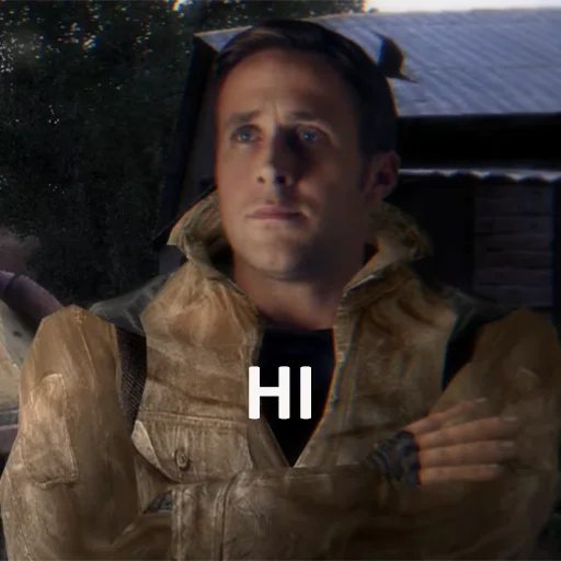 👎 Стикер «STALKER. Гослинг» для Telegram