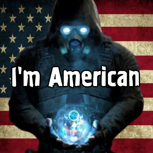 🇺🇸 Стикер «Ж.Д.А.Л.К.Е.Р. 2» для Telegram