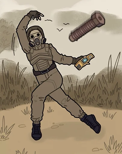 😘 Стикер «S.T.A.L.K.E.R.» для Telegram