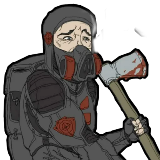 🪓 Стикер «S.T.A.L.K.E.R. Universe 2» для Telegram