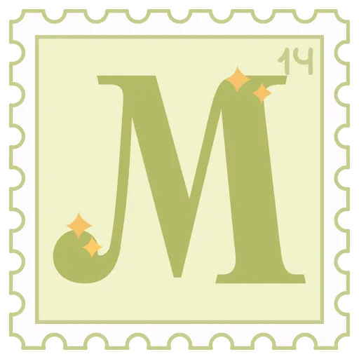 Стикер 14 Марки