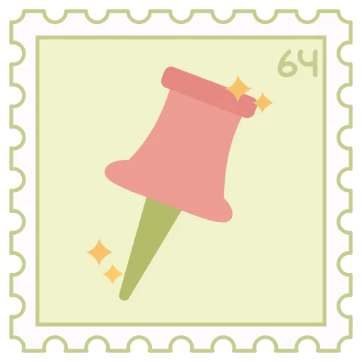 📌 Эмодзи «Марки» для Telegram
