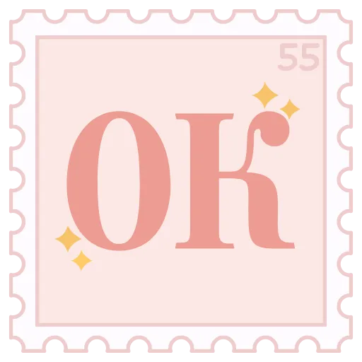 Стикер 55 Марки