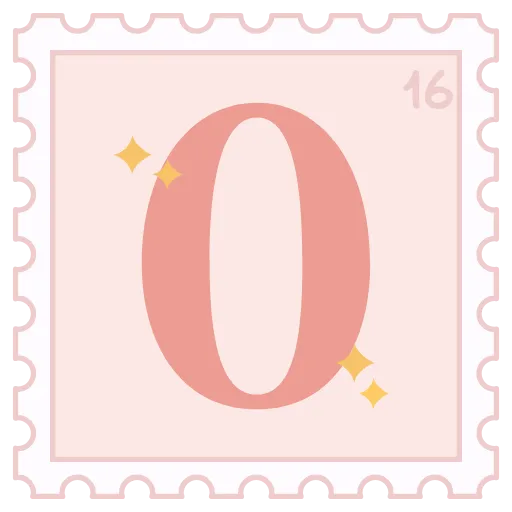 Стикер 16 Марки