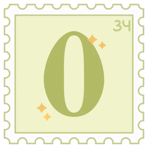 Стикер 34 Марки