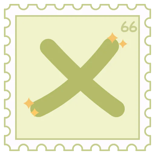 ❎ Эмодзи «Марки» для Telegram