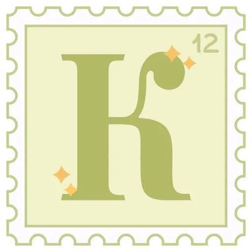 Стикер 12 Марки