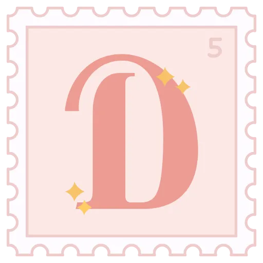 Стикер 5 Марки