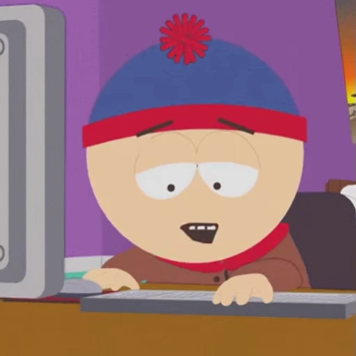⌨️ Стикер «Stan Marsh» для Telegram