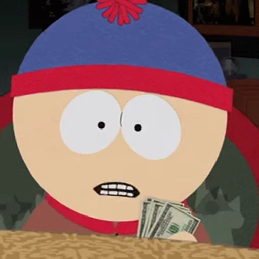 💸 Стикер «Stan Marsh» для Telegram