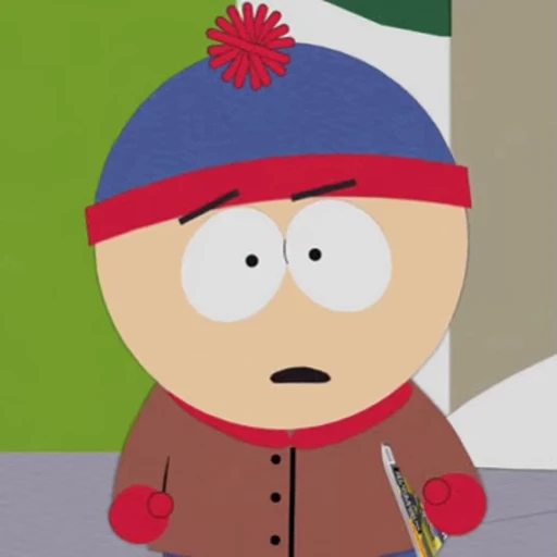 💁‍♀️ Стикер «Stan Marsh» для Telegram