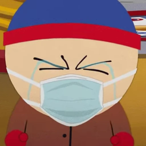 😷 Стикер «Stan Marsh» для Telegram